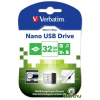 Verbatim Store n Stay Nano 32GB USB 2.0 Fekete