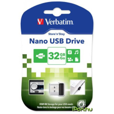 Verbatim Store n Stay Nano 32GB USB 2.0 Fekete pendrive