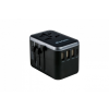 Verbatim Universal Travel Adapter UTA-04 Plug with USB-C PD &amp; QC, USB-C &amp; 3 USB-A ports