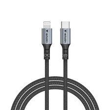 Verbatim USB kábel, USB-C - Lightning (Apple), 1,2m, VERBATIM, fekete kábel és adapter