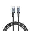 Verbatim USB kábel, USB-C - USB-C, 1,2 m, 60W, VERBATIM, fekete