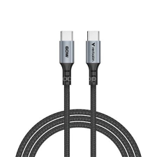 Verbatim USB kábel, USB-C - USB-C, 1,2 m, 60W, VERBATIM, fekete kábel és adapter