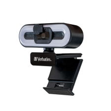 Verbatim Webcam with Microphone and Lighting AWC-02 (49579) - Webkamera webkamera