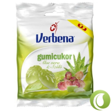 Verbena Gumicukor Aloe Vera-Szőlő 60 g csokoládé és édesség