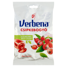 Verbena sugar free csipkebogyó cukorka 60 g csokoládé és édesség