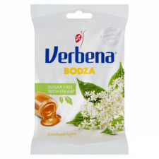  Verbena töltött keménycukorka édesítőszerekkel, bodzavirág kivonattal és C vitaminnal 60 g csokoládé és édesség