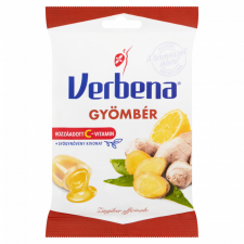 Verbena töltött keménycukorka gyömbérrel és C-vitaminnal 60 g csokoládé és édesség