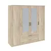 Verdana gardróbszekrény 200cm 4D2S Sonoma Oak