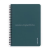 VERDE A5 60 lapos PP zöld vonalas spirálfüzet (8-869)