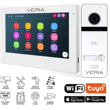 Veria 3001-W (Wi-Fi) Videótelefon szett, fehér + VERIA 301 bemeneti állomás kaputelefon