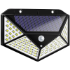 Verk 01728 Napelemes kültéri lámpa, 100 LED SMD, mozgásérzékelős