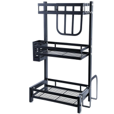 Verk 07126 Konyhai rendszerező, fekete konyhai eszköz