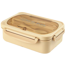 Verk 07270 Svačinový box s příborem 1000 ml, hnědý (07270_H) uzsonnás doboz