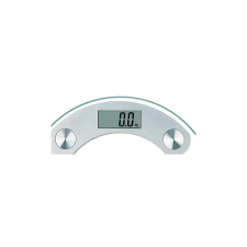 Verk Group Elektronikus fürdőszoba mérleg 180 kg üveg lcd mérleg