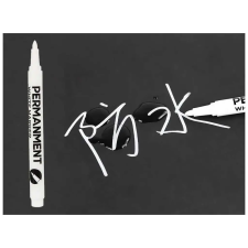 Verk Group Fehér tartós filctoll üveghez gumiabroncsokhoz acélhoz filctoll, marker
