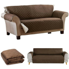 Verk Kétoldalas kanapéhuzat, 240×165 cm, barna / krémszínű lakástextília