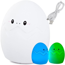 Verk Tojás RGB éjjeli lámpa, érintős, USB világítás