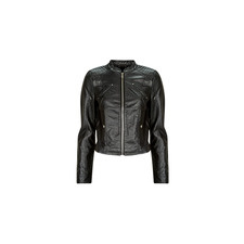 Vero Moda Bőrkabátok VMFAVODONA COATED JACKET NOOS Fekete EU S női dzseki, kabát