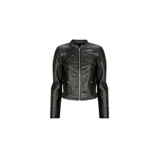 Vero Moda Bőrkabátok  VMFAVODONA COATED JACKET NOOS Fekete EU XS