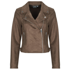 Vero Moda Bőrkabátok  VMJOSE SHORT JACKET Barna EU S