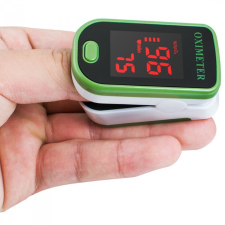  Véroxigénszint mérő, pulzoximéter - LCD kijelzős véroxigénszint mérő