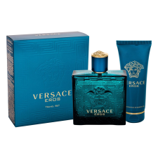 Versace Eros, EDT 100ml + tusfürdő gél 100 ml kozmetikai ajándékcsomag