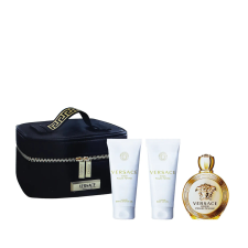 Versace Eros Pour Femme SET W (EDP 100ml + BL 100ml + SG 100ml + Bag) kozmetikai ajándékcsomag