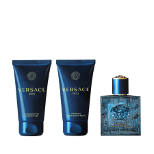 Versace Eros SET M (EDP 50ml + Aftershave Balm 50ml + SG 50ml) kozmetikai ajándékcsomag