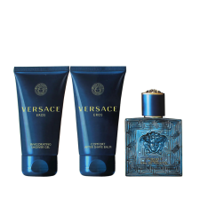 Versace Eros SET M (EDT 50ml + SG 50ml + Aftershave Balm 50ml) kozmetikai ajándékcsomag