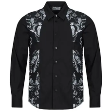 Versace Jeans Couture Hosszú ujjú ingek 79GAL208 Fekete IT 48