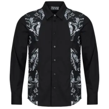 Versace Jeans Couture Hosszú ujjú ingek 79GAL208 Fekete IT 50 férfi ing