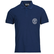 Versace Jeans Couture Rövid ujjú galléros pólók 78GAGT01 Kék EU M férfi póló