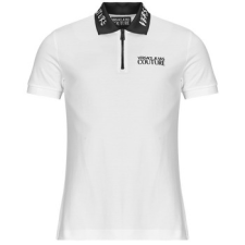Versace Jeans Couture Rövid ujjú galléros pólók 78GAGT03 Fehér EU M férfi póló