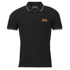 Versace Jeans Couture Rövid ujjú galléros pólók 80GAGT05 Fekete EU M