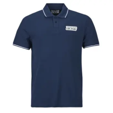Versace Jeans Couture Rövid ujjú galléros pólók 80GAGT17 Tengerész EU M férfi póló