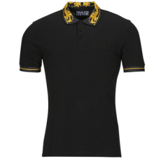 Versace Jeans Couture Rövid ujjú galléros pólók GAGT05 Fekete EU XXL