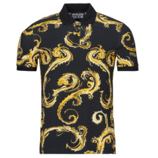 Versace Jeans Couture Rövid ujjú galléros pólók POLO77GAG6S0 Sokszínű IT 46 férfi póló