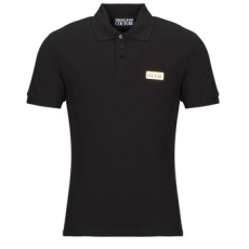 Versace Jeans Couture Rövid ujjú galléros pólók POLO77GAGT08 Fekete EU M