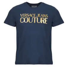Versace Jeans Couture Rövid ujjú pólók 80GAHT00 Tengerész EU L férfi póló