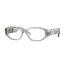 Versace VE3320U 593 Grey Transparent Demo Lens szemüveg szemüvegkeret