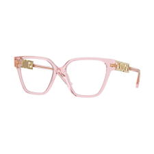 Versace VE3358B 5472 Transparent Pink Demo Lens szemüveg szemüvegkeret