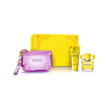 Versace Yellow Diamond, Edt 90ml + 100ml Testápoló tej + Kozmetikai Táska kozmetikai ajándékcsomag