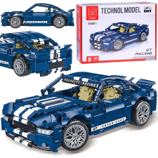 Versenyautó építőkészlet 1428 darabos GT RACING barkácsolás, építés
