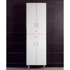 Vertex Bianca Plus 60 magas szekrény 4 ajtóval, 2 fiókkal, magasfényű fehér színben