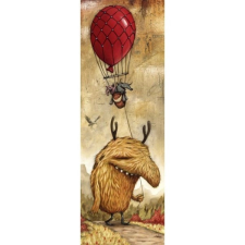 Vertikális puzzle Zozoville: Piros léggömb puzzle, kirakós