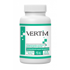  Vertim gyógynövényeket tartalmazó étrend-kiegészítő kapszula 60 db gyógyhatású készítmény