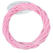  Vessző alap rózsaszín D15cm dekorációs kellék