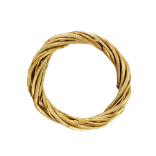  Vesszőkoszorú natúr. Átmérő: 15 cm dekorációs kellék