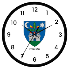  Veszprém megye címeres falióra falióra