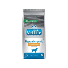 Vet Life Dog Hipo Fish &amp; Potato 2 Kg kutyaeledel